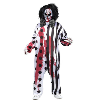 Costume Adulte - Clown Ensanglanté - Party Shop