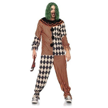 Costume Adulte - Clown Terrifiant De Cirque - Party Shop