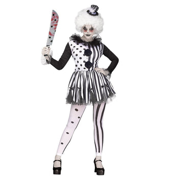 Costume Adulte - Clownette Dangereuse - Party Shop