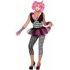 Costume Adulte - Clownette Tricksy - Party Shop