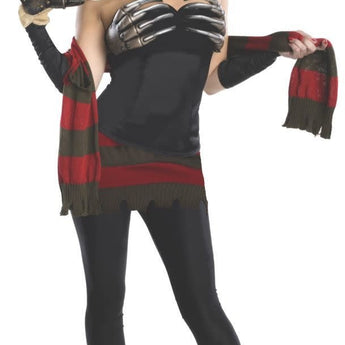 Costume Adulte - Corset Freddy Elm Street - Party Shop