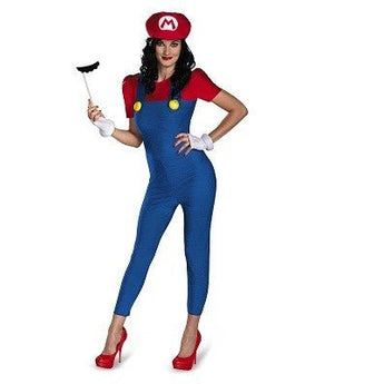 Costume Adulte Deluxe - Mario Pour Femme - Party Shop