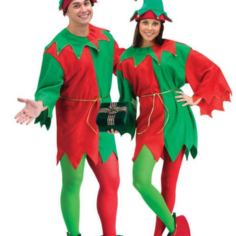 Costume Adulte - Elf De Noël - Party Shop