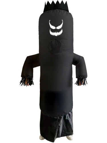 studio Halloween - Costume Adulte Gonflable - Air Dancer Couleurs Unis Visage Personnalisable - Party Shop