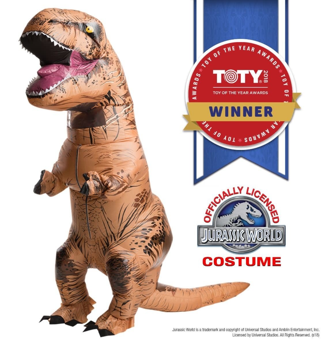 Costume Adulte Gonflable - T-Rex Standard - Party Shop