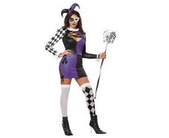 COSTUME ADULTE - JESTER SEXY - Party Shop