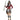 FUN WORLD - Costume Adulte - Maitresse Du Ring - Party Shop