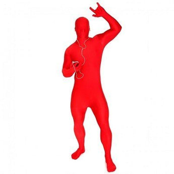 Costume Adulte - Morphsuit Rouge - Party Shop