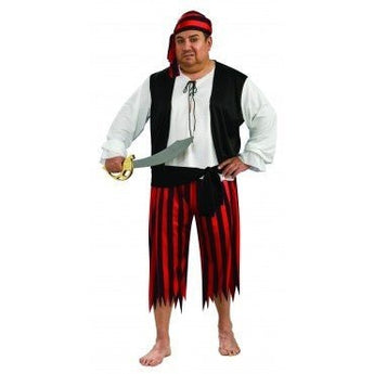 Costume Adulte - Pirate Taille Plus - Party Shop