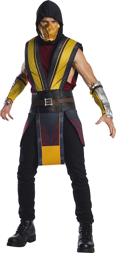 RUBIES - Costume Adulte - Scorpion - Mortal Kombat - Party Shop