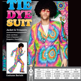 Costume Adulte - Tie Dye - Party Shop