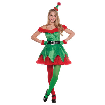 Costume Assistante Du Père Noel - Elf - Party Shop