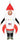 FUN WORLD - Costume Bambin - Fusée - Party Shop