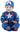 JAZWARE - Costume Bébé - Capitaine America - Party Shop