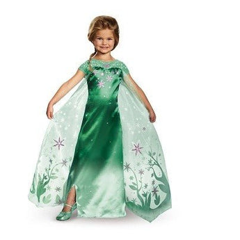 Costume Enfant Deluxe - Elsa - La Reine Des Neiges - Party Shop