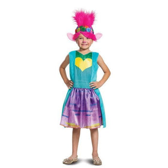 Costume Enfant Deluxe - Poppy - Trolls 2 - Party Shop