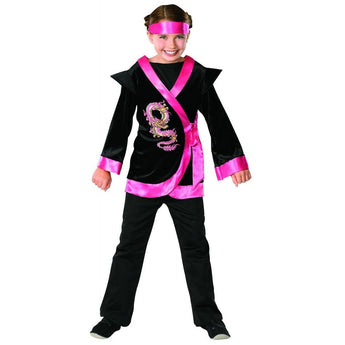 Costume Enfant - Dragon Ninja Rose - Party Shop