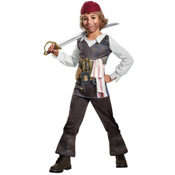 Costume Enfant - Jack Sparrow "Dead Man Tell No Tales" - Party Shop