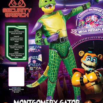 Costume Enfant - Montgomery Gator (Five Night At Freddy'S) - Party Shop