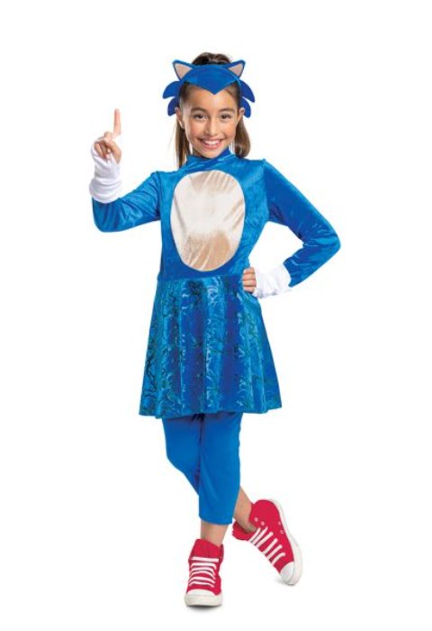 Costume Enfant - Sonic - Version Robe - Party Shop