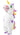studio Halloween - Costume Gonflable Adulte - Licorne - Party Shop