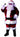 FUN WORLD - Costume - Père Noël En Peluche Rouge - Party Shop