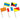 Beistle Co. - Cure-Dents Drapeaux Internationnaux (50) - Party Shop