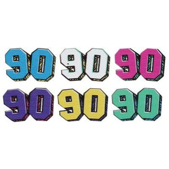 Déco À Parsemer 90'S Multicolore (12) - Party Shop