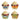 Beistle Co. - Decoration A Cupckake (8) - Animaux De La Foret - Party Shop