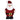 Amscan - Décoration De Noël 3-D - Père Noël (10 1/2" H X 6" W) - Party Shop