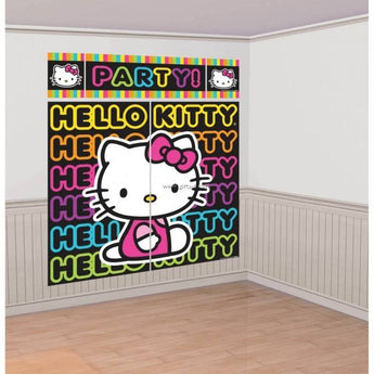 Décoration Murale Hello Kitty Retro - Party Shop