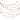 Amscan - Décoration Sur Fil Rond - Rose Gold - Party Shop