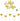 Beistle Co. - Décorations À Gâteau Or - Miss To Mrs (Mariage) - Party Shop