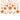 Amscan - Décorations Suspendues Étoiles Orange (30) - Party Shop