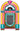 Beistle Co. - Découpage 3Pi Juke-Box - Party Shop