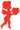 Beistle Co. - Découpage Cupidon 13" - Party Shop