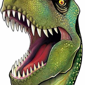 Découpage Tête Tyrannosaurus (34'') - Dinosaure - Party Shop