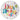 Santex - Napperon de Table Joyeux Anniversaire Festif Multicolore (6) - Party Shop