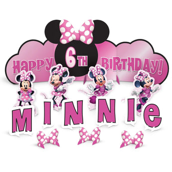 Ensemble De Decoration De Table - Minnie Mouse - Party Shop