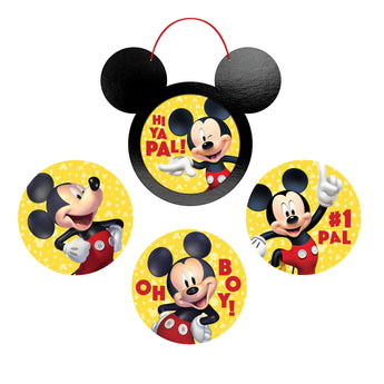 Ensemble De Décoration Personnalisable (4) - Mickey Mouse - Party Shop