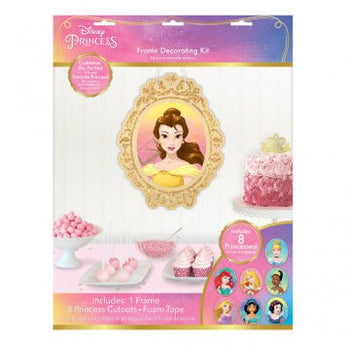 Ensemble De Décoration Personnalisable (8)- Princesses Disney - Party Shop