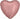 Anagram - Ballon Mylar 18Po - Coeur Rose gold - Party Shop