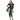 Plus size Funky Punk Bones skeleton costume with mesh tutu dress, sleevelets, and footless tights – colorful Halloween outfit for women - FunWord - Party Shop