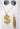Karnival Costumes -Gangster accessory set – bracelet, necklace & retro glasses. Perfect Halloween costume kit for 1920s parties, mafia outfits, cosplay & vintage themed events. - Party Shop