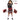 Official Ghost Face® cheerleader costume for girls – includes dress, socks, and pom-poms – perfect for spooky Halloween fun - FunWorld - Party Shop