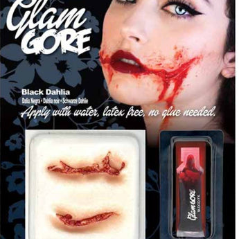 Glam Gore Transfer - Black Dahlia - Party Shop
