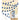 Amscan - Guirlande De Rond Scintillants (6) - Bleu Royal - Party Shop