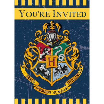 Invitations (8) - Harry Potter - Party Shop