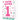 Creative Converting - Carte d'Invitation rose (8) - 1er Anniversaire - Party Shop
