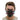 KBW Global - Japanese Oni half mask in black and red – scary demon costume accessory. Perfect for Halloween, cosplay, Japanese folklore, theater and themed parties – Party Shop